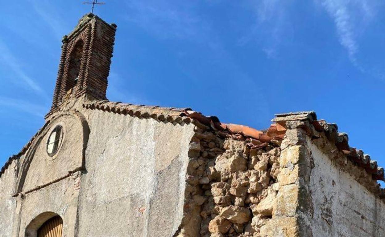 La ermita de Santa Bárbara (Carbajos de la Armuña). 