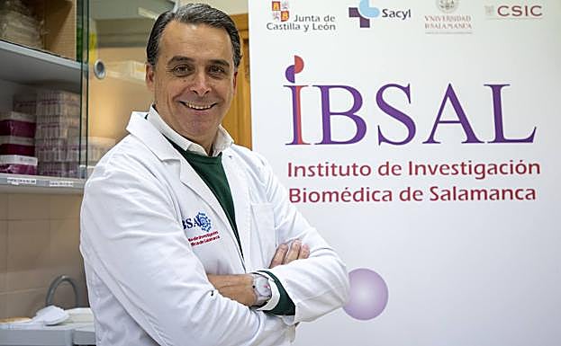 Imagen principal - Arriba, Francisco López Hernández, coordinador e investigador del área de innovación del Ibsal