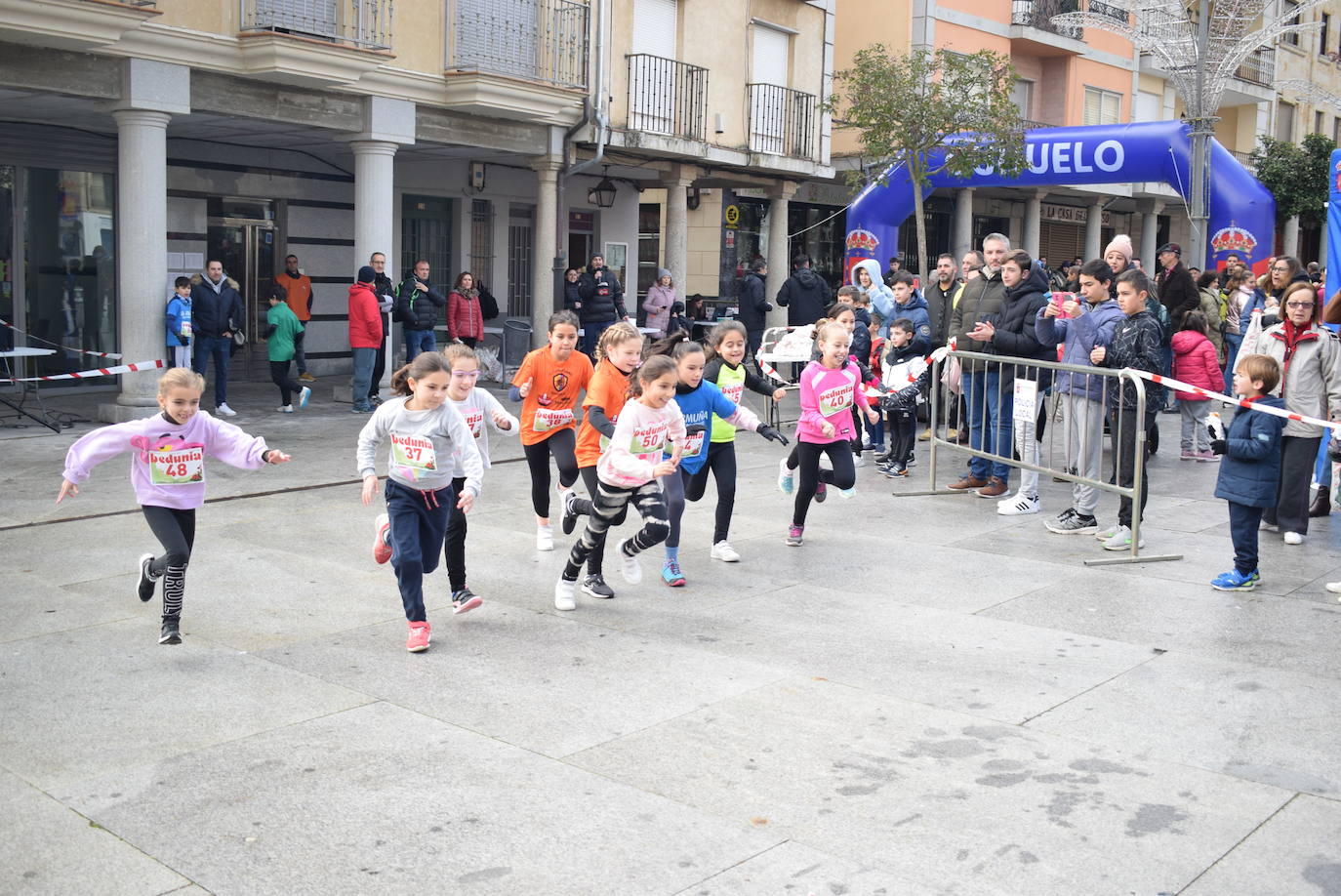 Fotos: Javier Montero y Verónica Sánchez se alzan con la victoria en el Jamón Veloz de Guijuelo