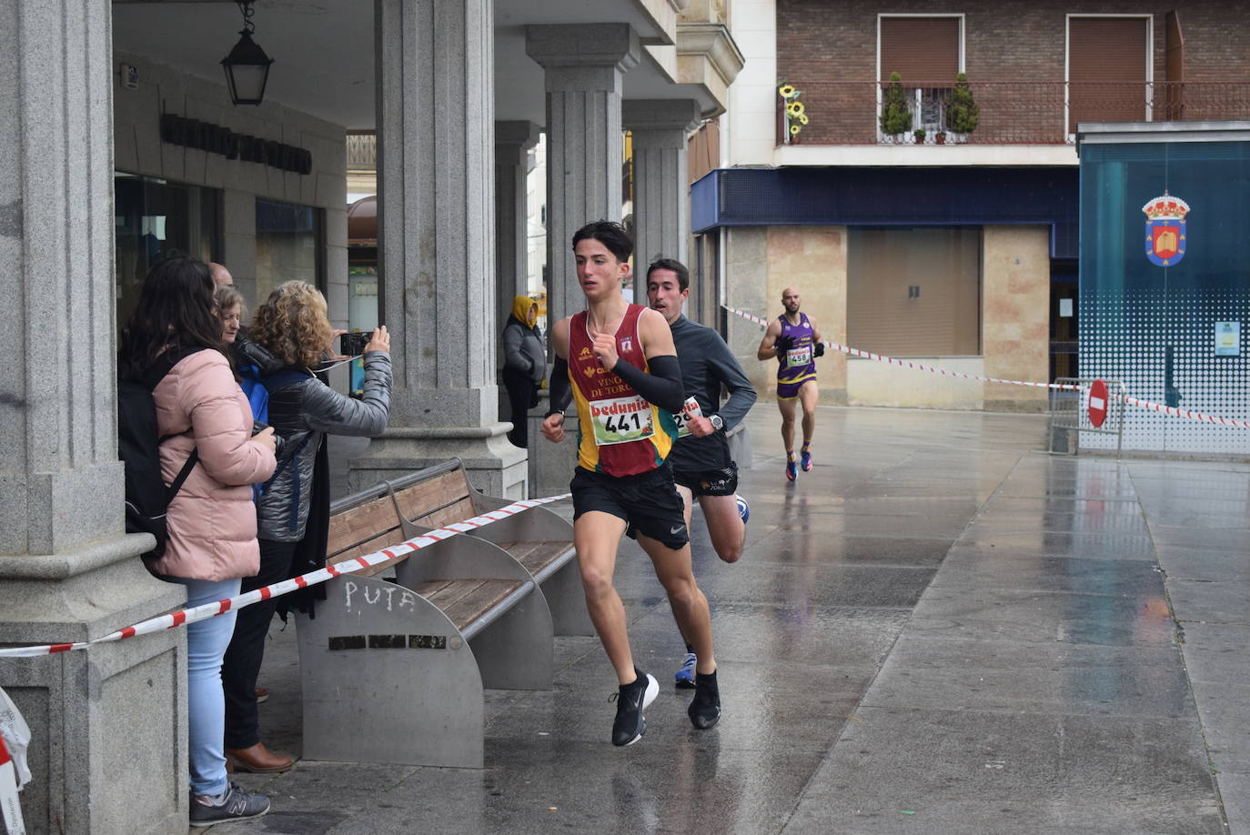 Fotos: Javier Montero y Verónica Sánchez se alzan con la victoria en el Jamón Veloz de Guijuelo