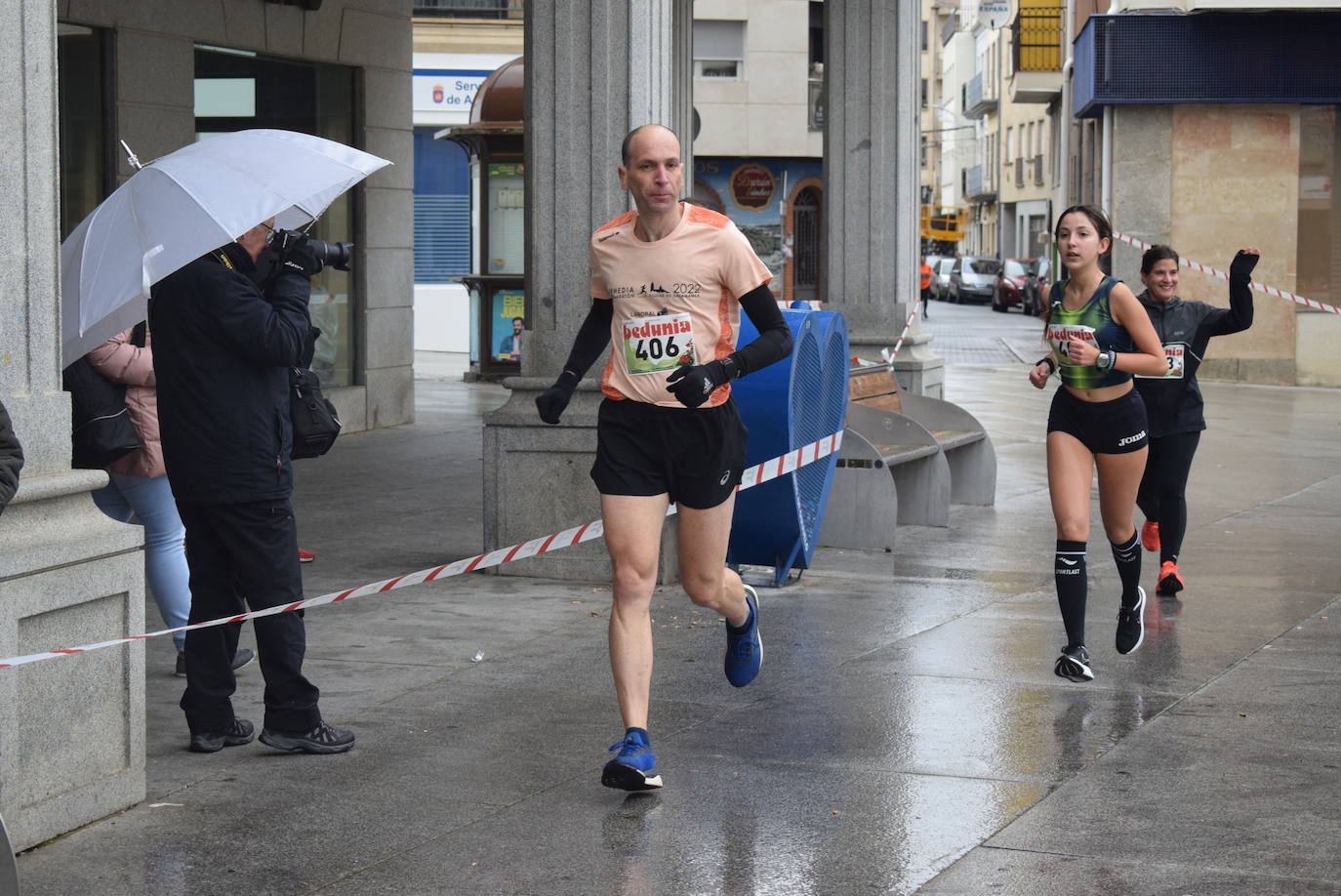 Fotos: Javier Montero y Verónica Sánchez se alzan con la victoria en el Jamón Veloz de Guijuelo