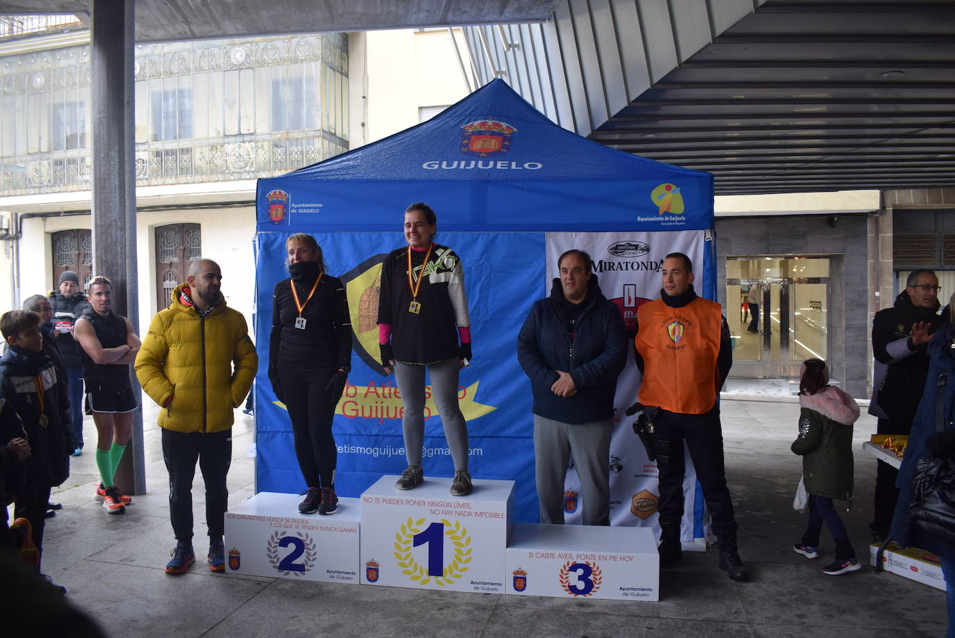 Fotos: Javier Montero y Verónica Sánchez se alzan con la victoria en el Jamón Veloz de Guijuelo