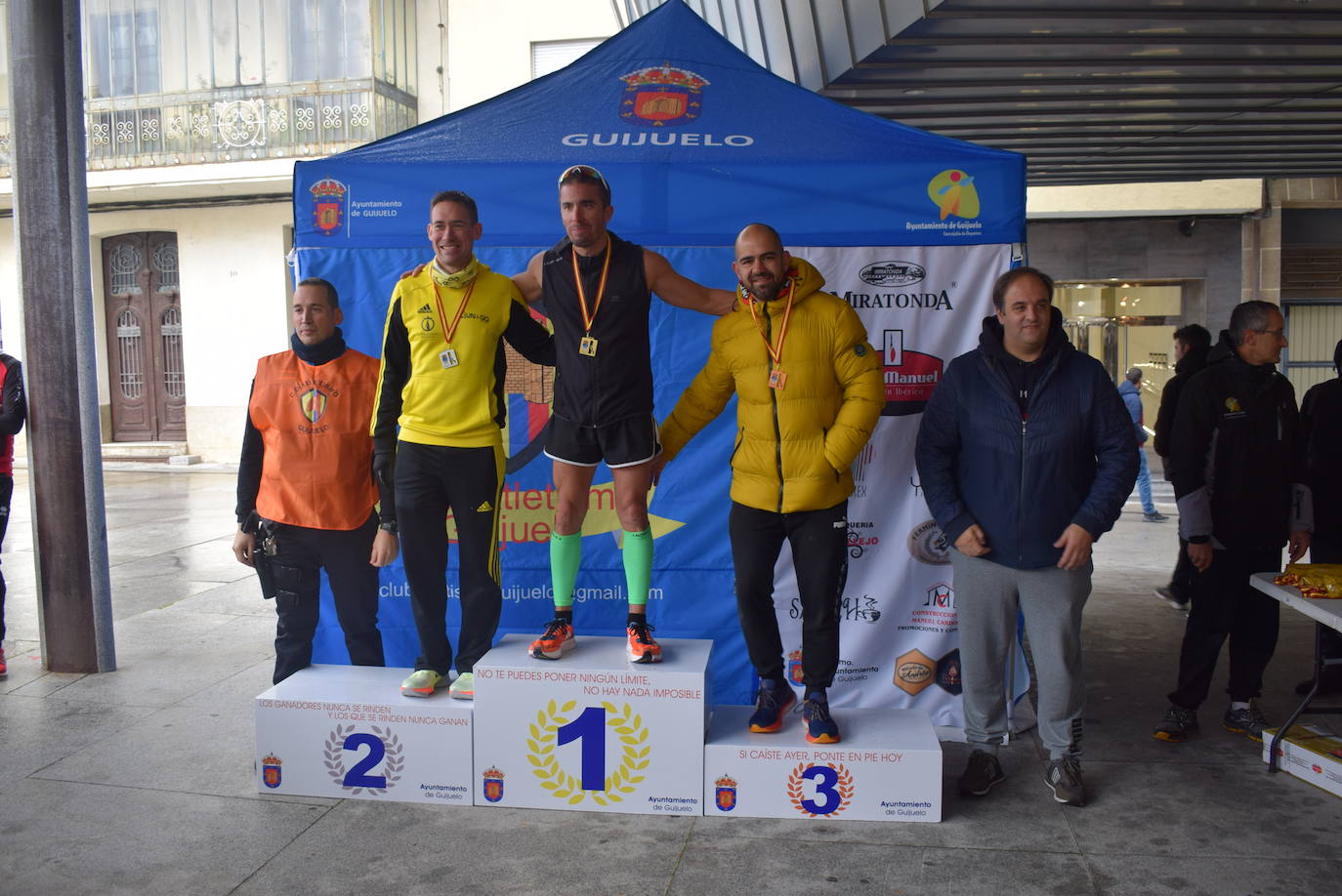 Fotos: Javier Montero y Verónica Sánchez se alzan con la victoria en el Jamón Veloz de Guijuelo