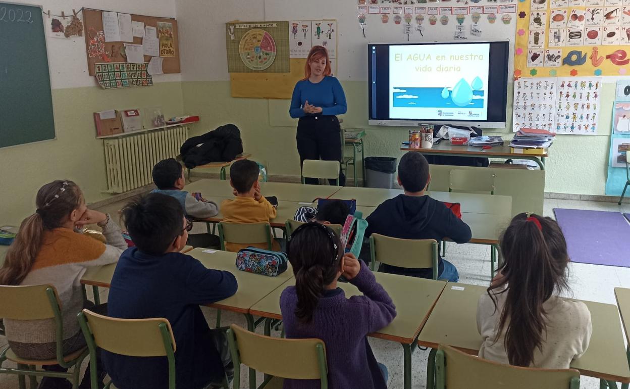 El 'Programa de educación ambiental' en un centro de Salamanca. 