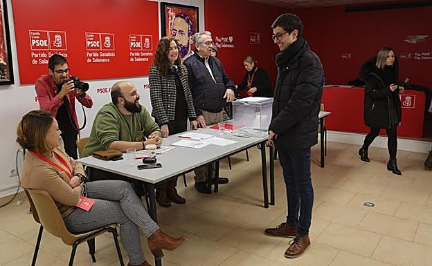 José Luis Mateos se impone como candidato a la alcaldía por el PSOE en Salamanca
