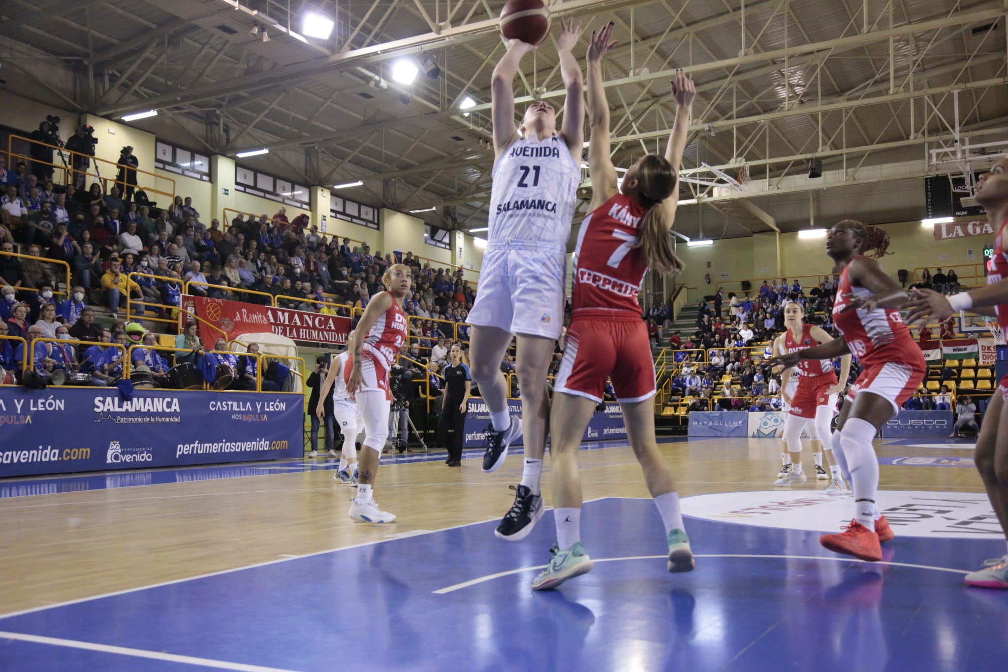 Fotos: Partido de Euroliga entre Avenida y DVTK