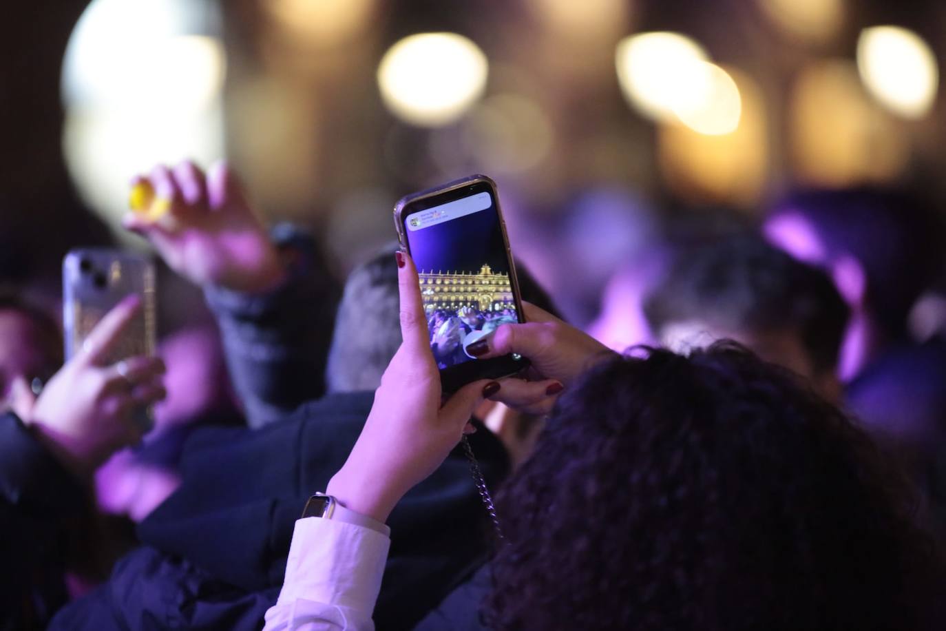 Asistentes a la edición de 2022 del Fin de Año Univeristario. 