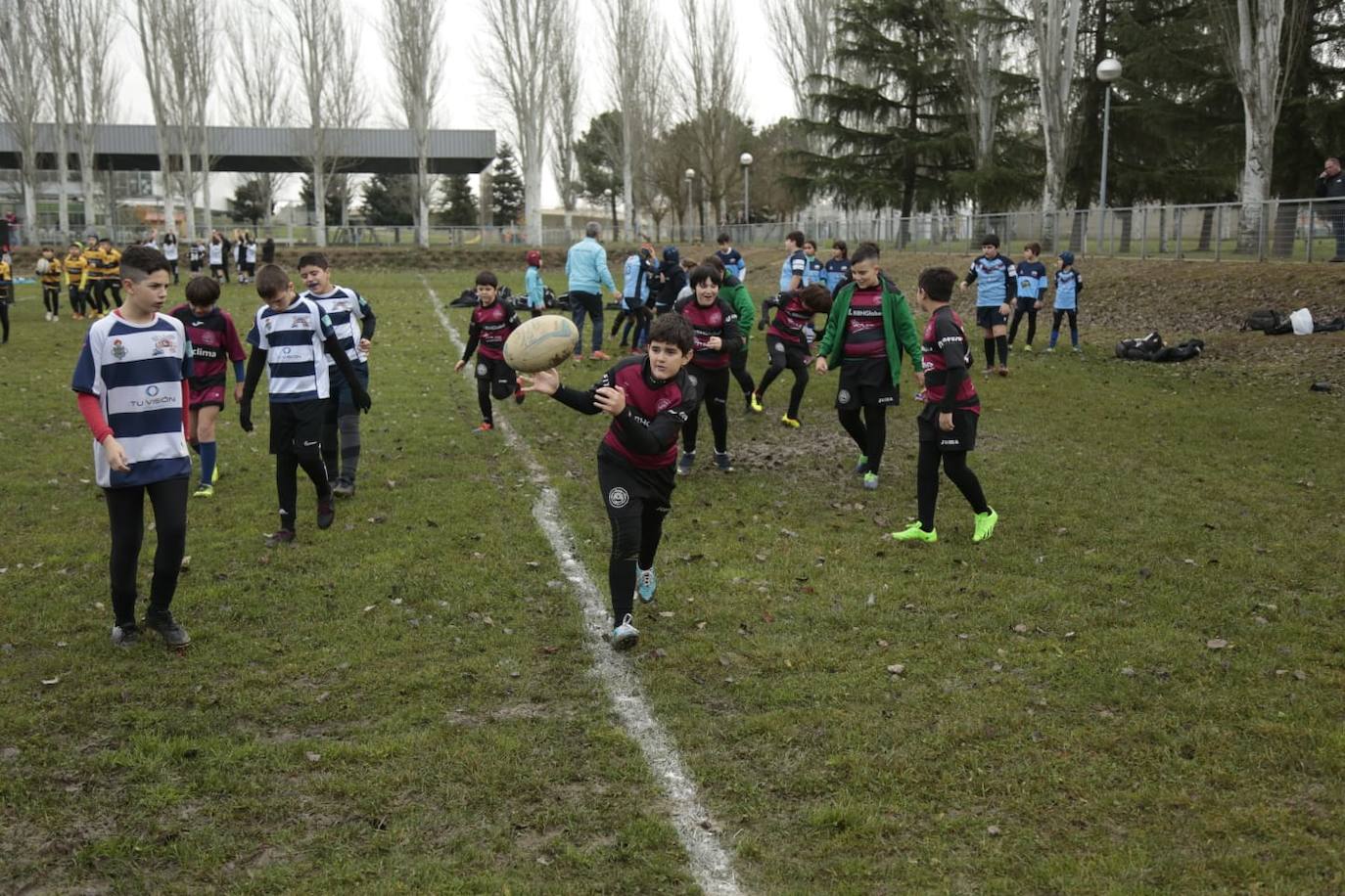 Fotos: III Festival de Escuelas de Rugby de Castilla y León en Salamanca