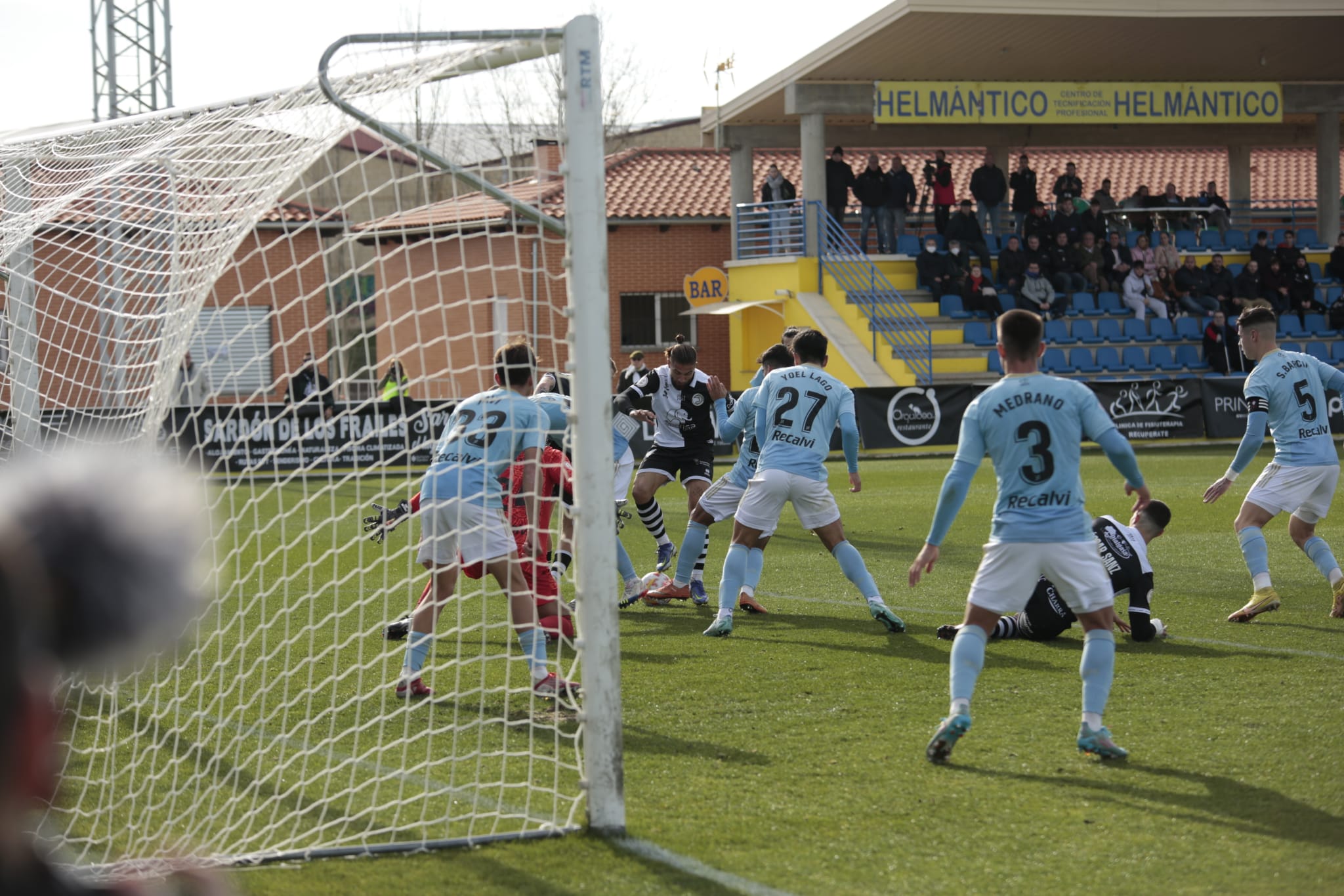 Fotos: Unionistas encaja una goleada del Celta B en el último partido del año (0-3)