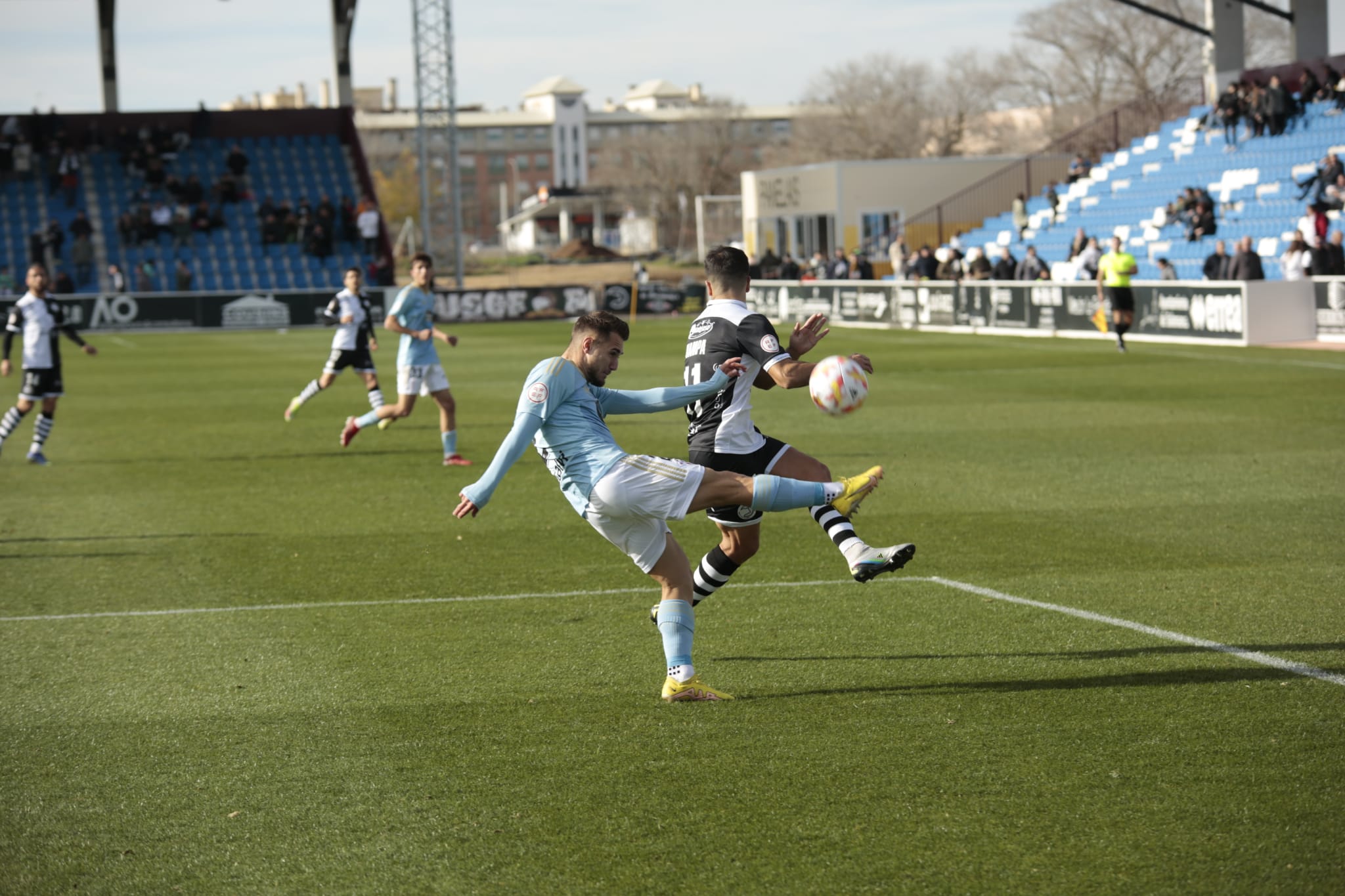 Fotos: Unionistas encaja una goleada del Celta B en el último partido del año (0-3)