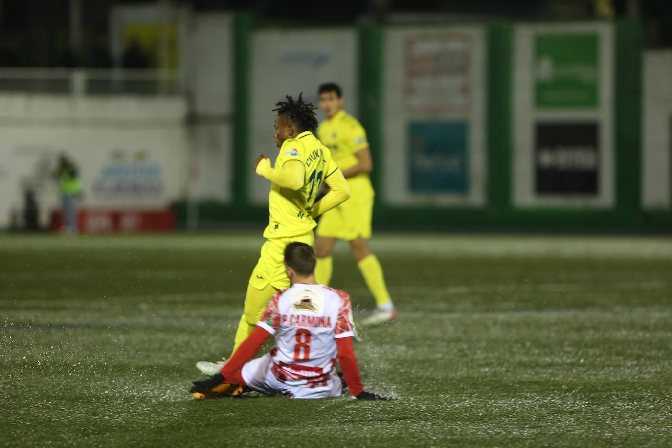 Fotos: Las mejores imágenes del CD Guijuelo-Villarreal de la Copa del Rey