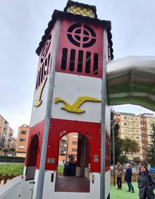 Imagen secundaria 2 - Estreno del nuevo juego infantil. 