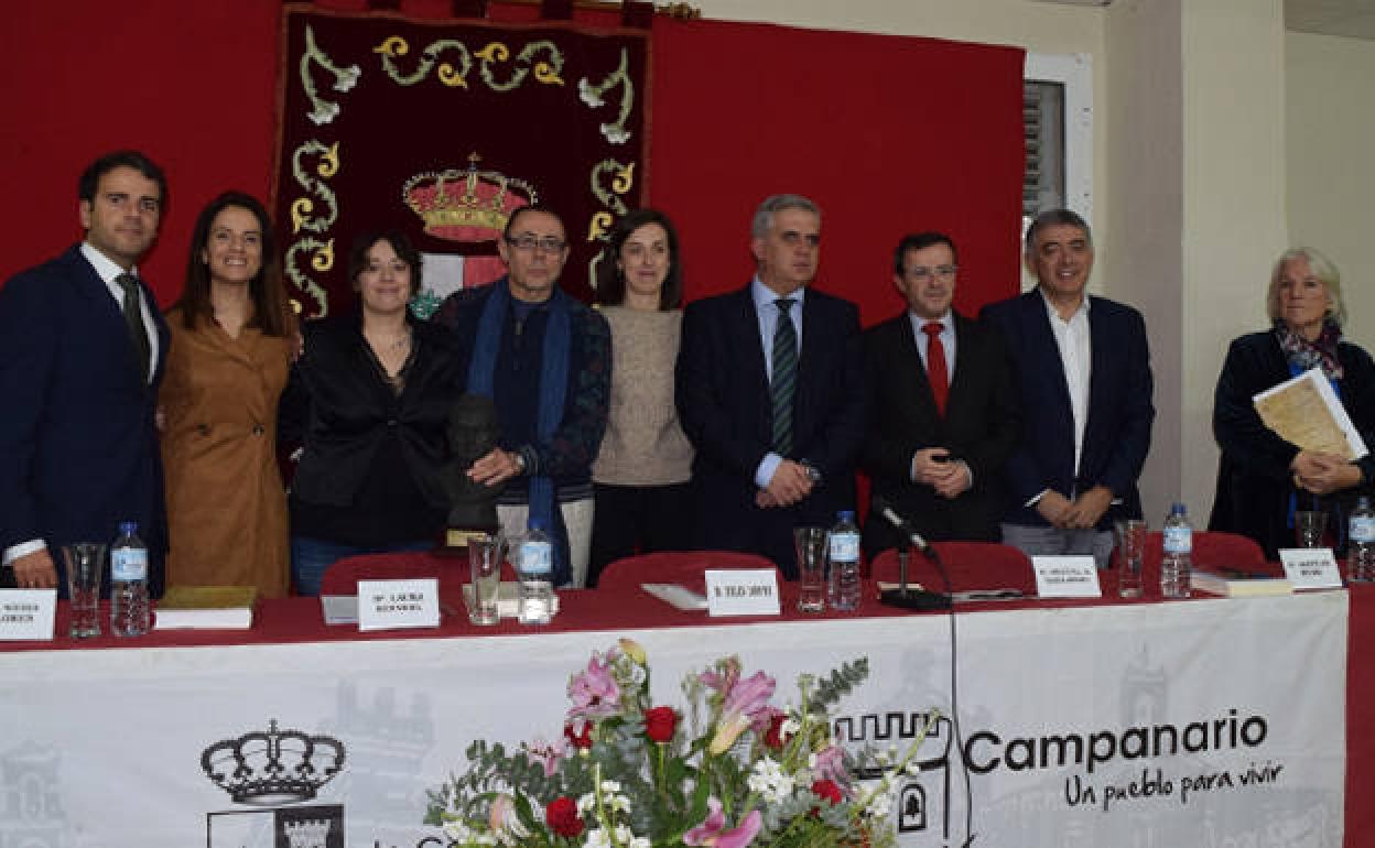 Acto de entrega de los premios. 