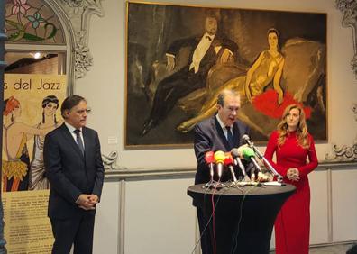 Imagen secundaria 1 - Presentación de la muestra y otras obras de la exposición. 