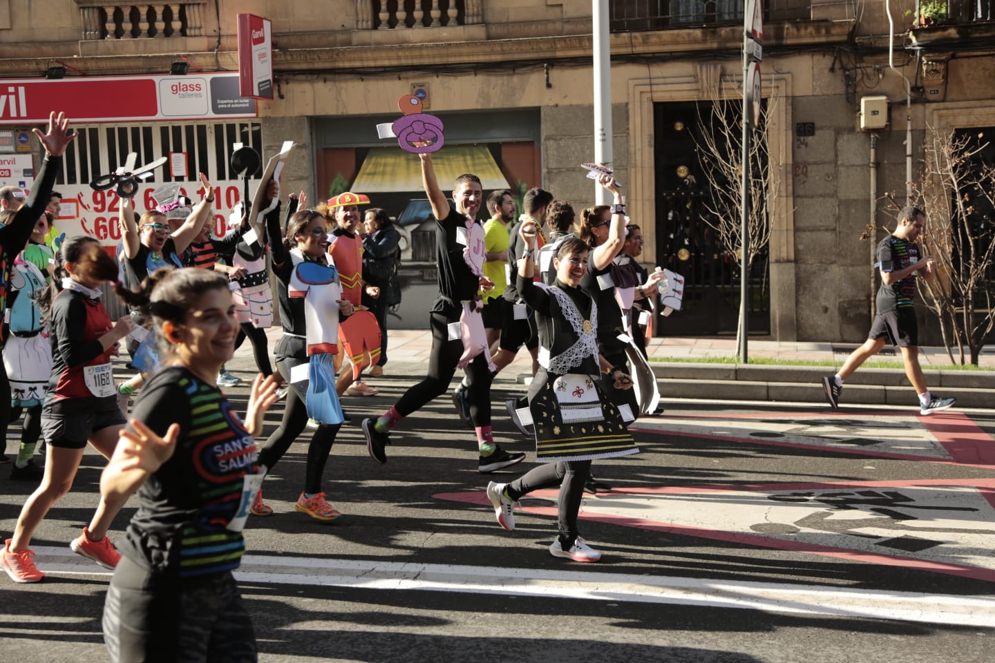 Fotos: Pablo Sánchez Gómez y Nuria Lugueros conquistan la XXXVIII San Silvestre Salmantina