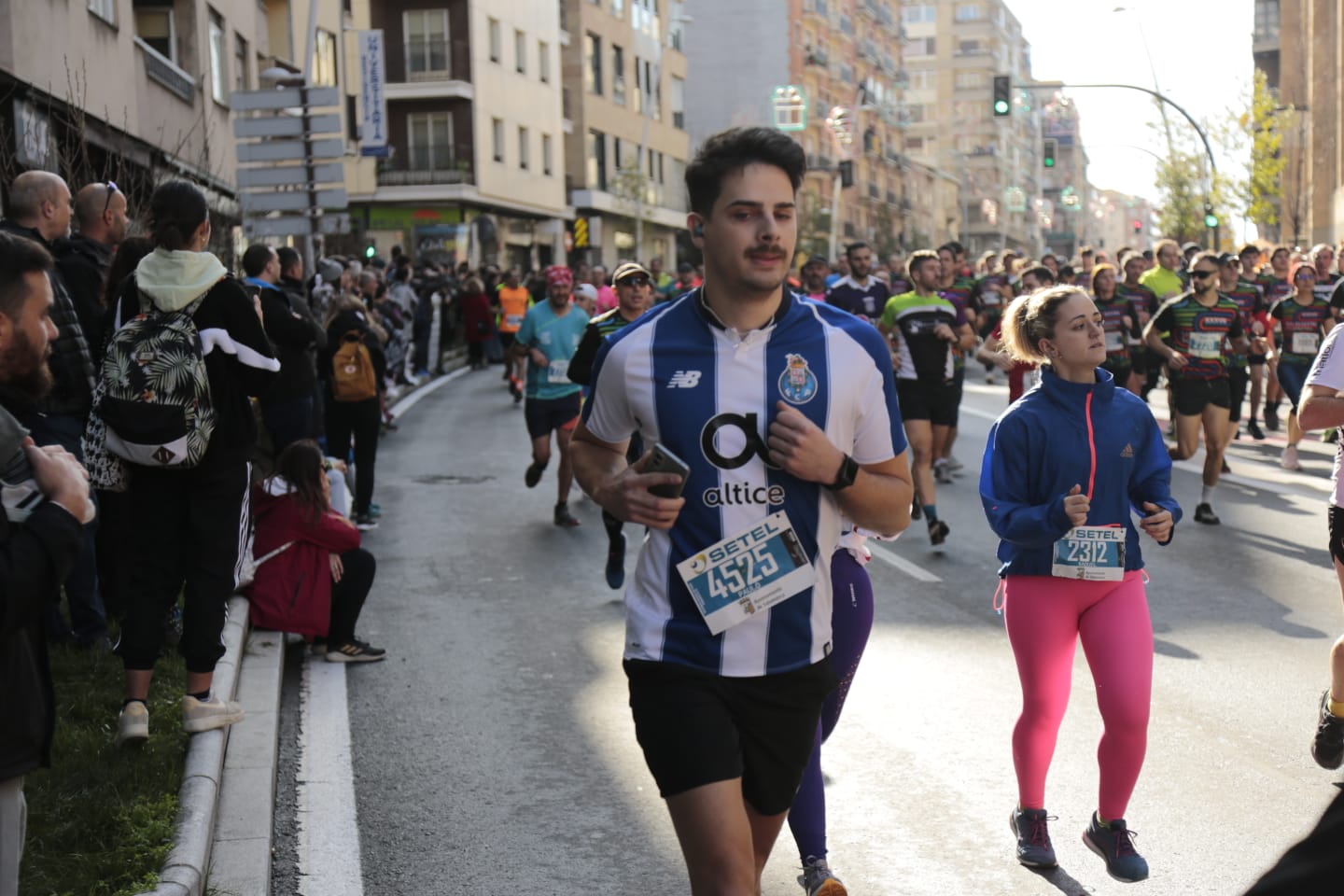 Fotos: Pablo Sánchez Gómez y Nuria Lugueros conquistan la XXXVIII San Silvestre Salmantina