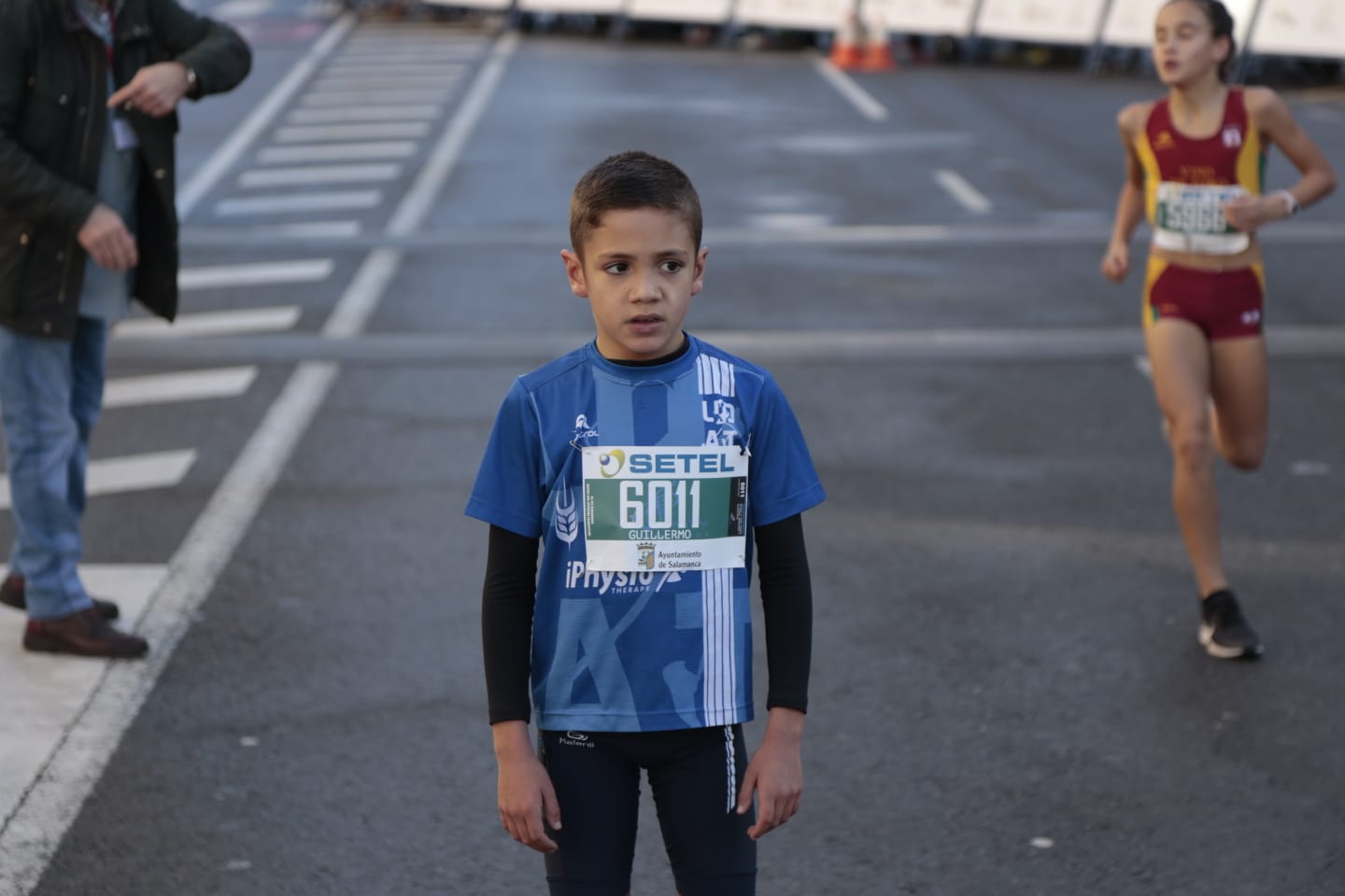 Fotos: Guillermo Perea y Paula Martínez ganan la carrera A de la San Silvestre