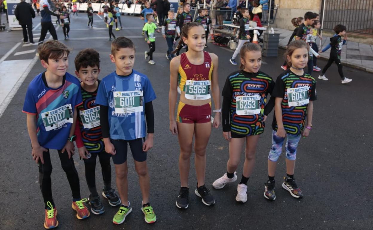 Los corredores más rápidos de la carrera A. 