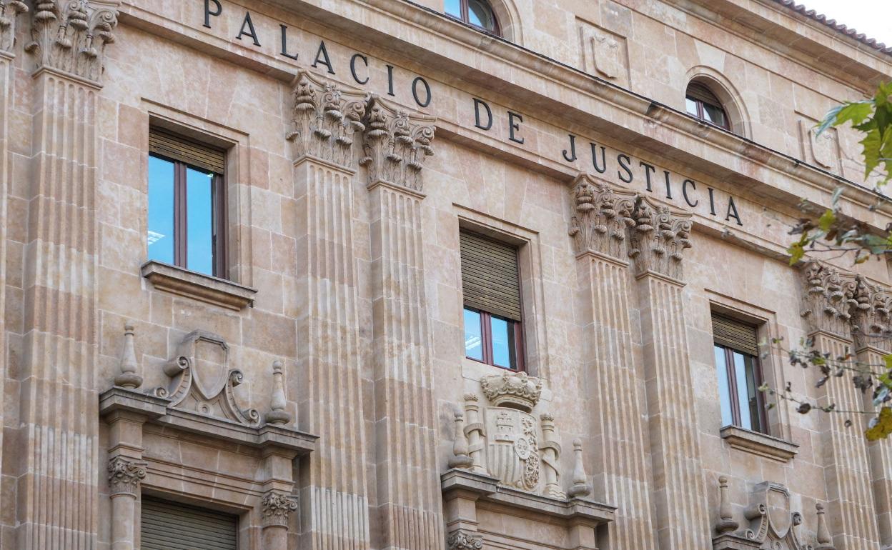 Imagen de la sede de la Audiencia Provincial de Salamanca. 
