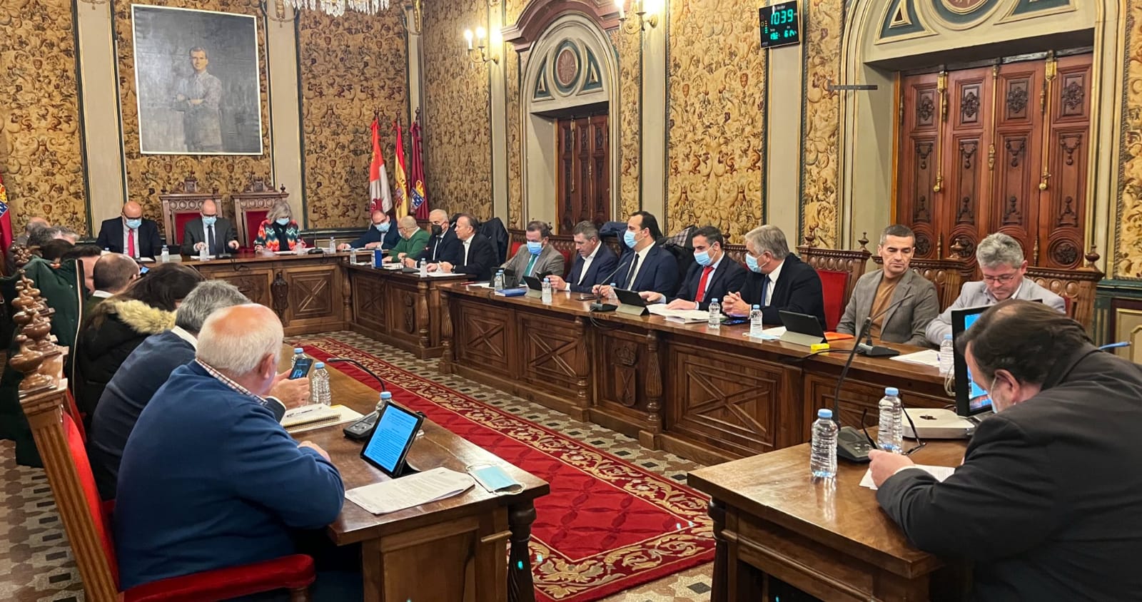 El último pleno ordinario de la Diputación de Salamanca. 