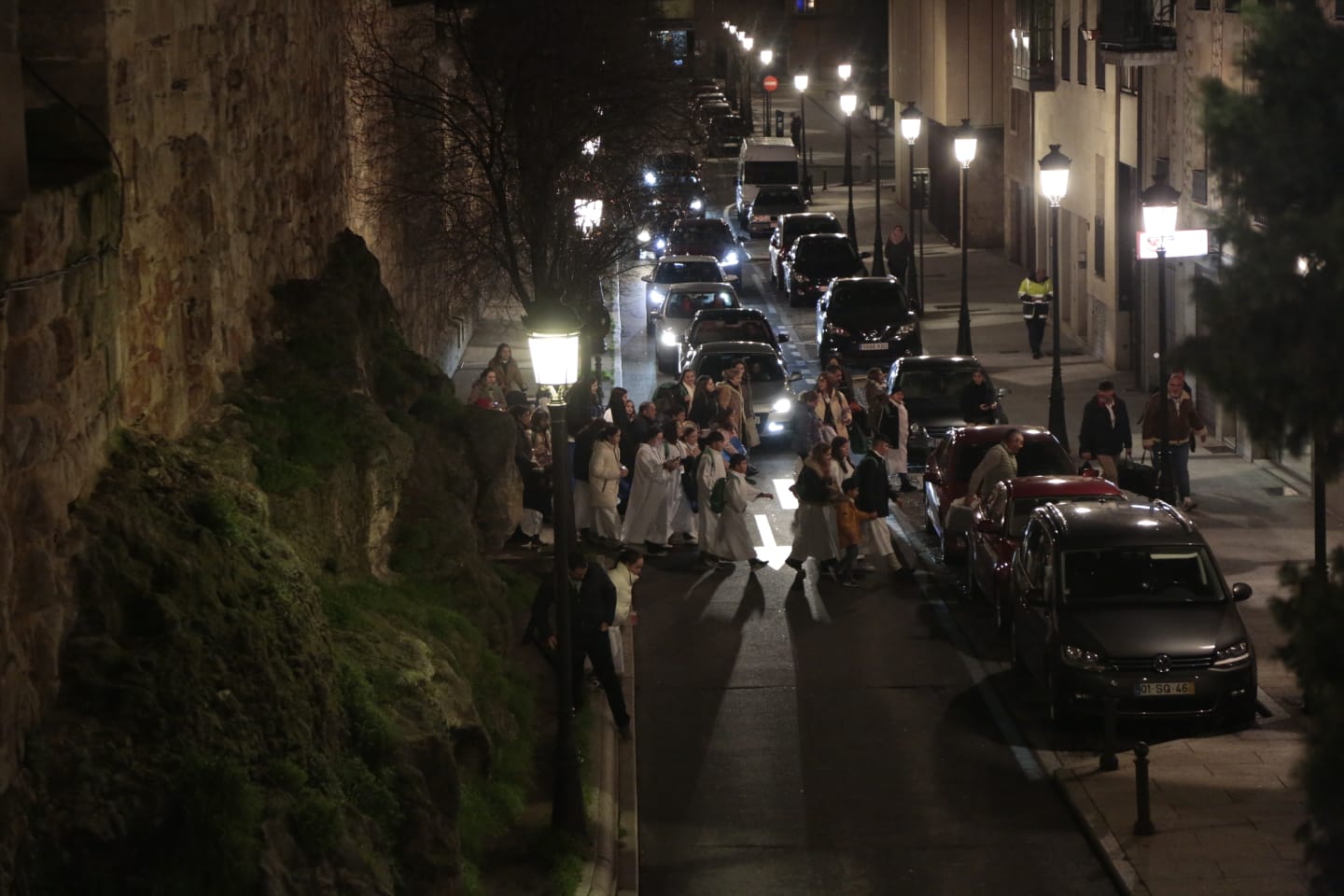 Fotos: Cantores recorren en procesión las calles de Salamanca y elogian la Navidad con un gran concierto