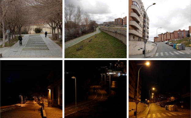 Así cambia Salamanca cuando falta la luz del día