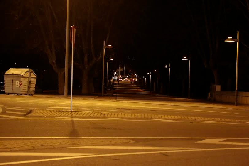 Así cambia Salamanca cuando falta la luz del día