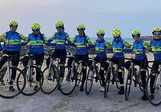 Equipo femenino que acudirá a la Copa de España.