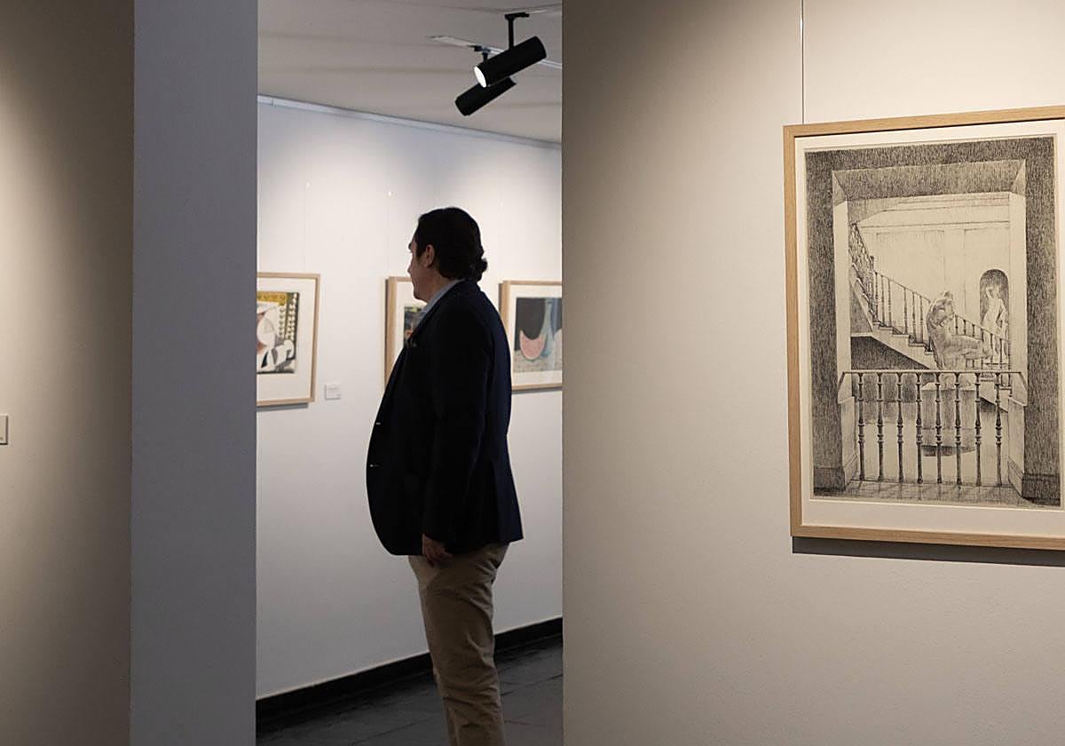 La exposición de Zacarías González.