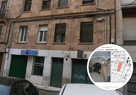 Localización y ficha del catálogo de edificios protegidos.