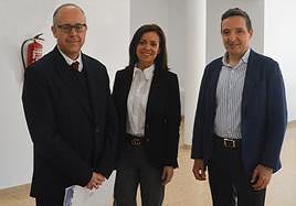 José Miguel Mateos Roco, María Eugenia López Hernández y Juan Manuel Corchado.
