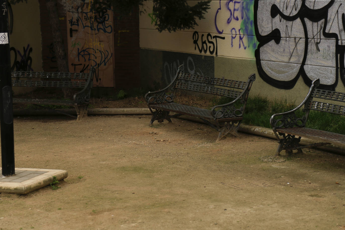 Prosperidad y Delicias reclaman más vegetación y movilidad peatonal