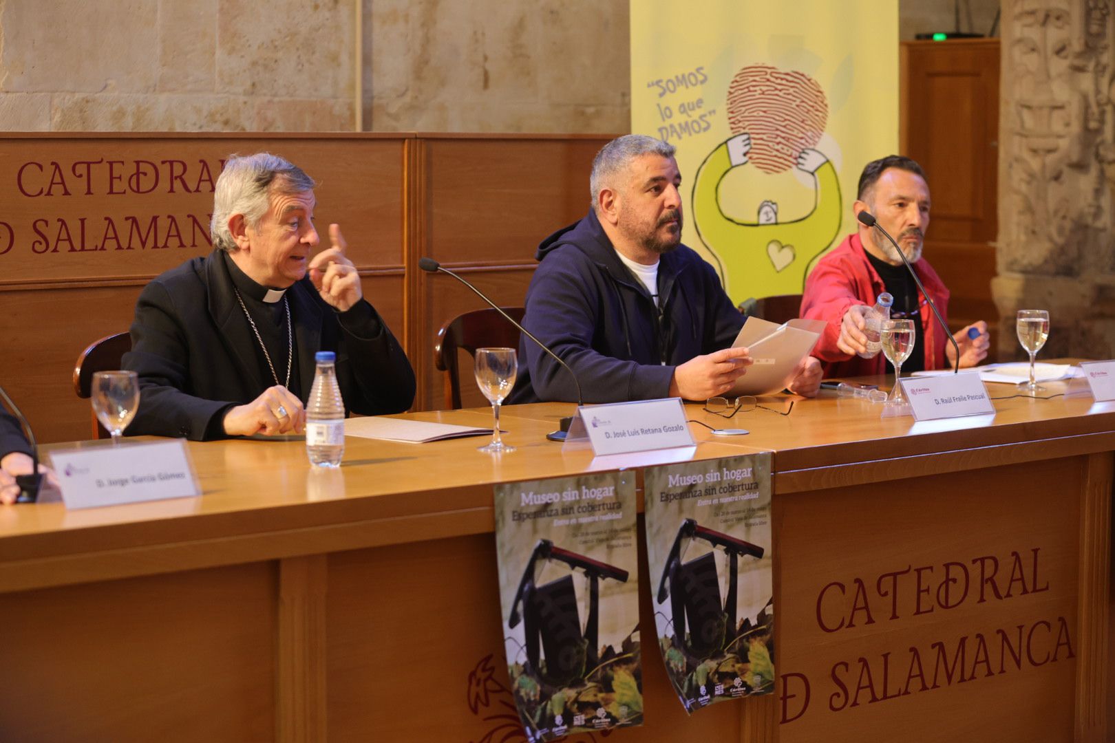 «Museo sin hogar; Esperanza sin cobertura» en la Catedral Vieja