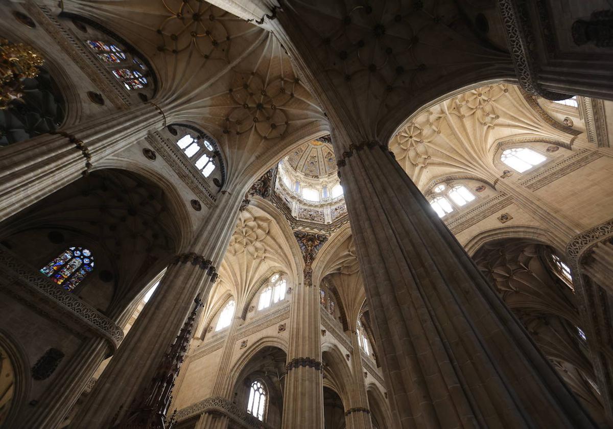 Interior de la Catedral Nueva de Salamanca.