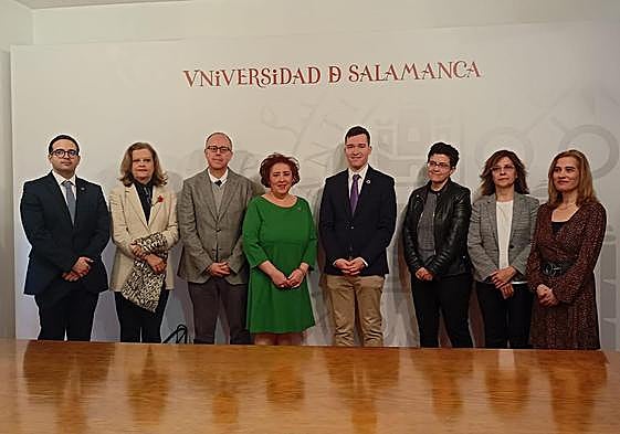 Grupo de investigadores de la Universidad de Salamanca.