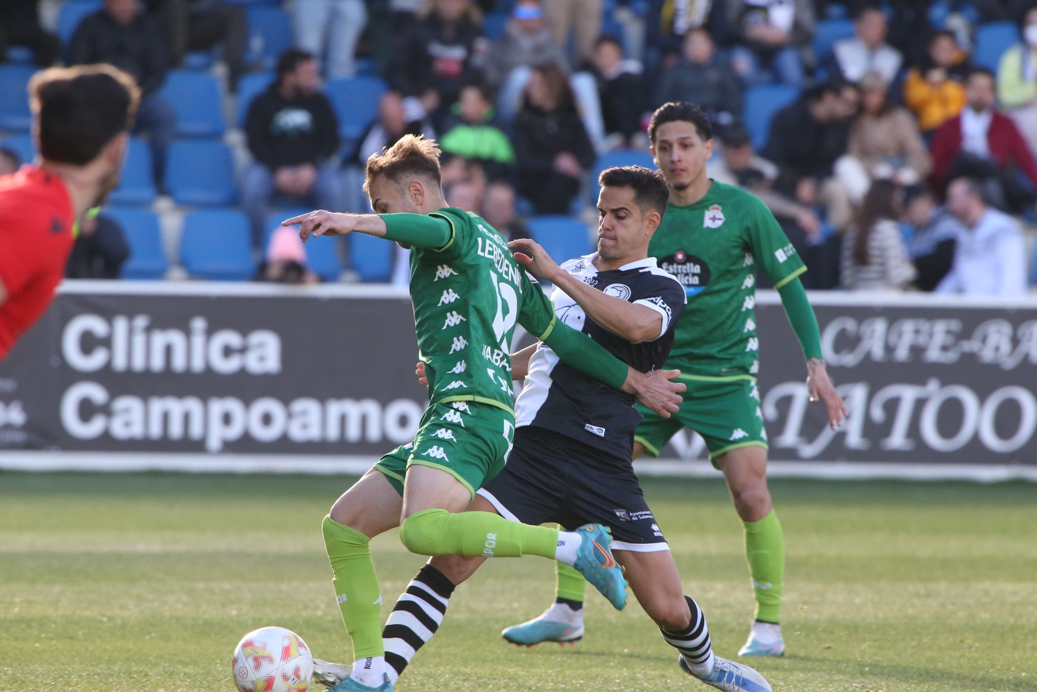 Gran remontada de Unionistas ante el Deportivo de La Coruña (2-1)