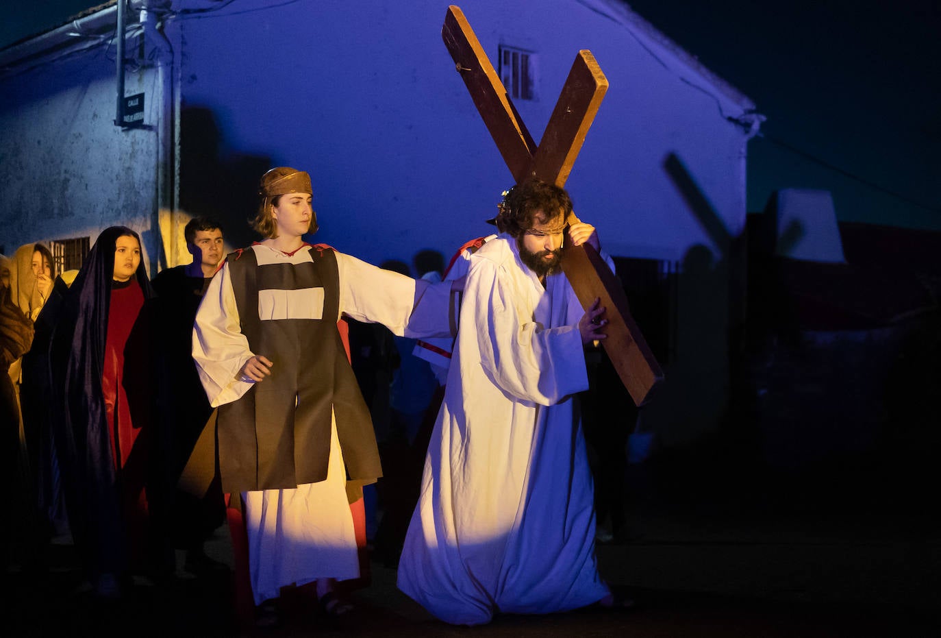 Representación de La Pasión en La Atalaya