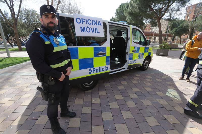 La Policía municipal de barrio realiza las primeras visitas en Salamanca