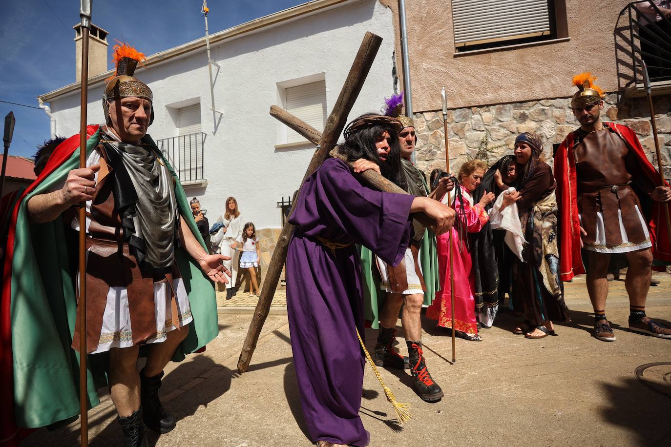 Representación de La Pasión Viviente en Serradilla del Arroyo