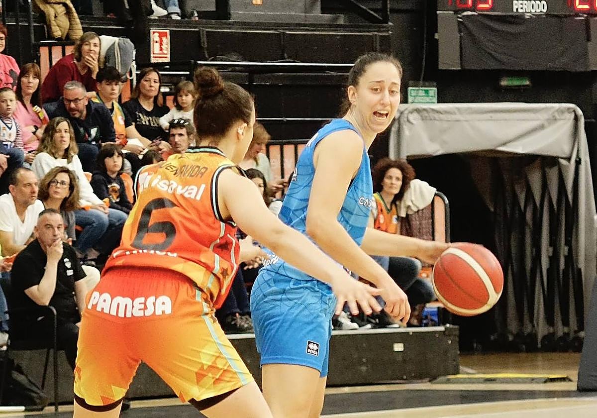 Posesión en el partido ante Valencia.