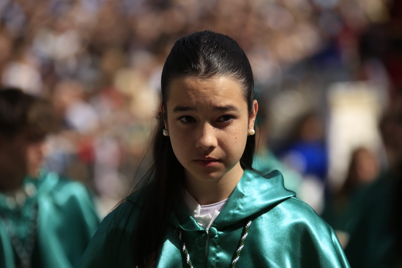 El tradicional Encuentro culmina la Semana Santa salmantina