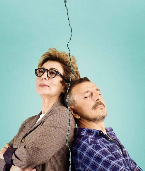'La profesora', interpretada por Isabel Ordaz y Marcial Álvarez.
