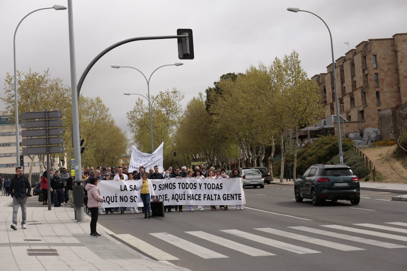 Los usuarios claman contra la privatización de los servicios sanitarios