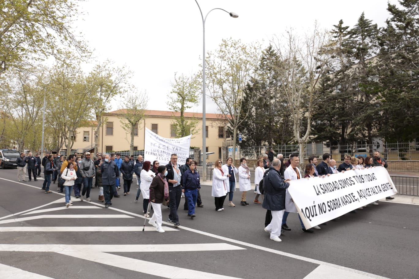 Los usuarios claman contra la privatización de los servicios sanitarios