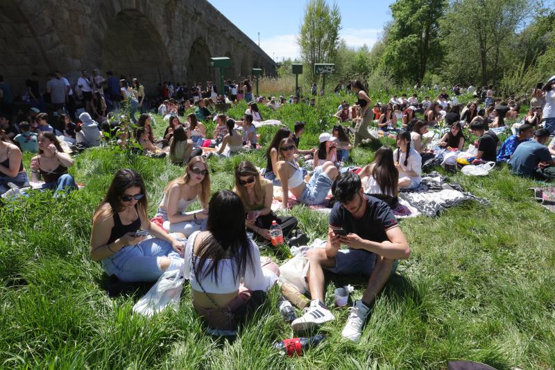 Lunes de Aguas masivo por el buen tiempo