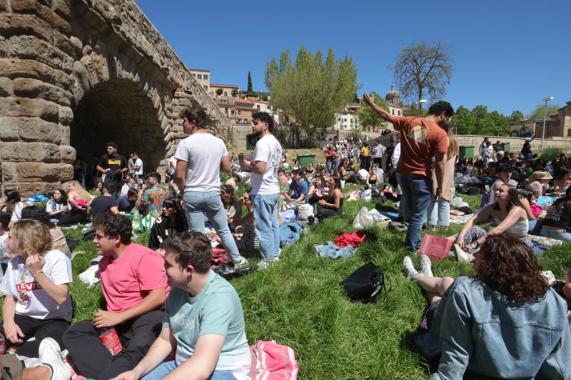 Lunes de Aguas masivo por el buen tiempo