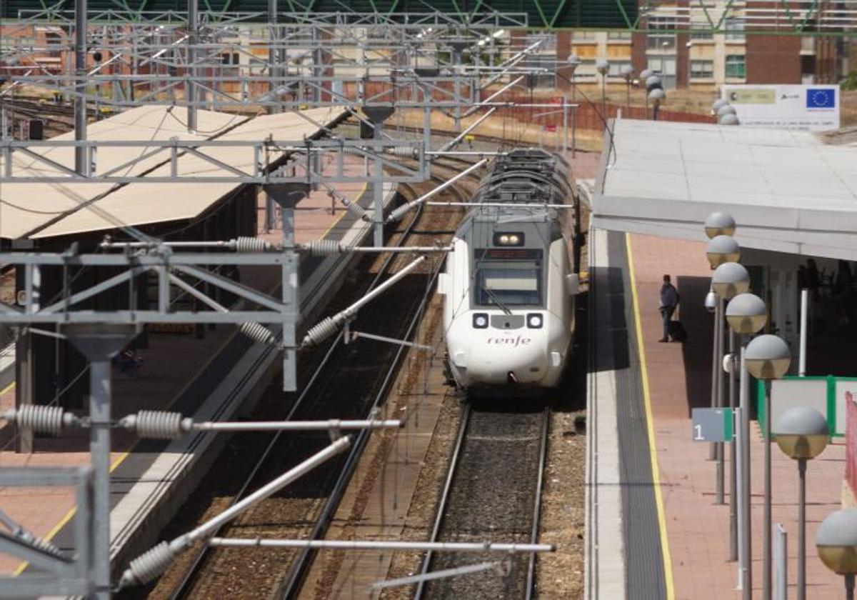 Imagen de la estación de tren de Salamanca.