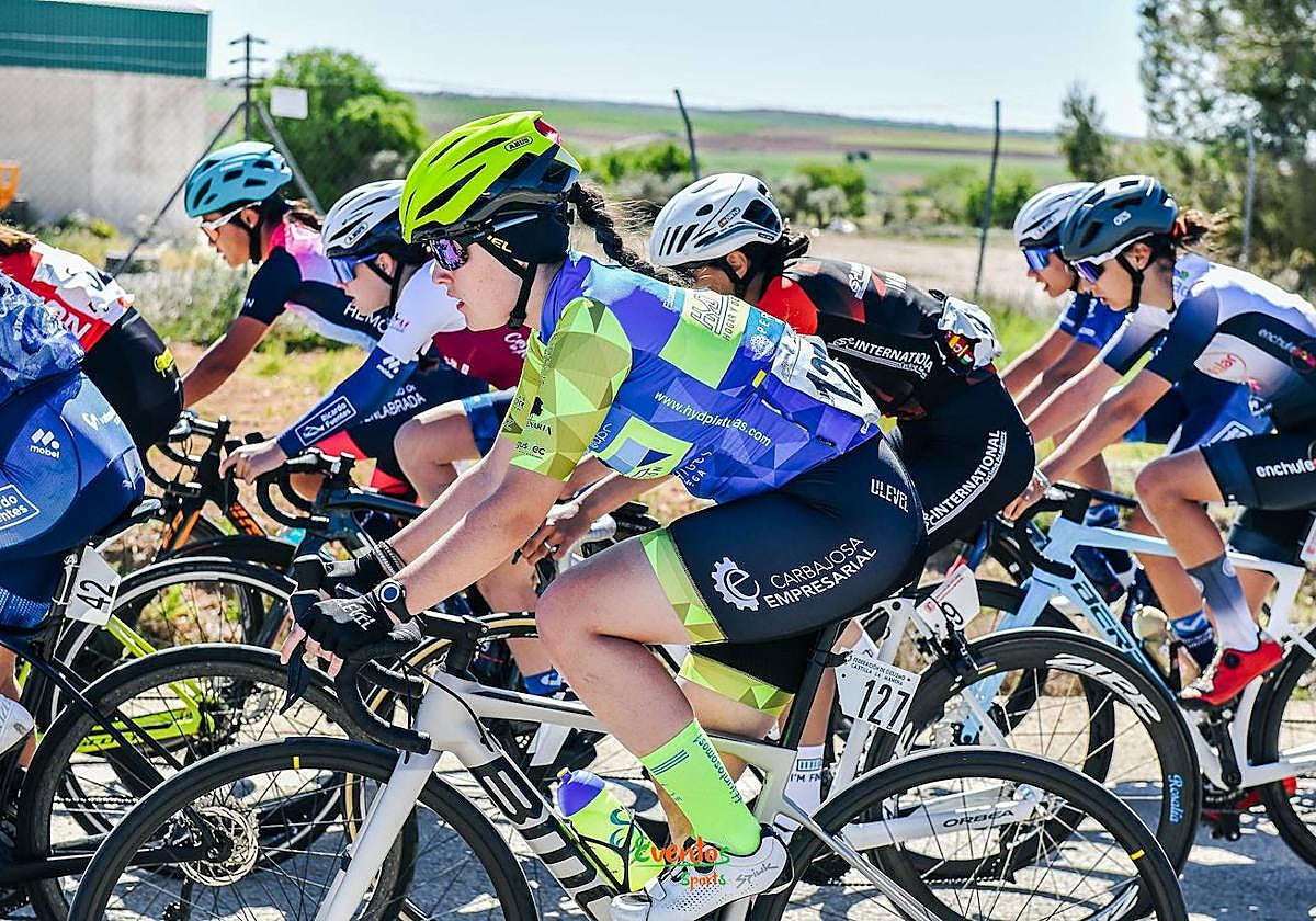 Movido fin de semana para las chicas de la Escuela de Ciclismo Salmantina