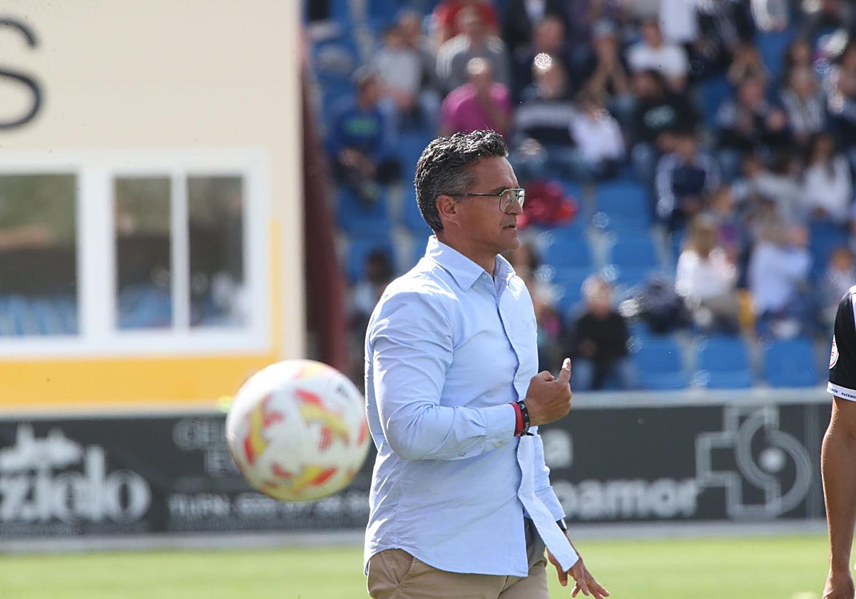 Dani Ponz, este sábado en el estadio Reina Sofía