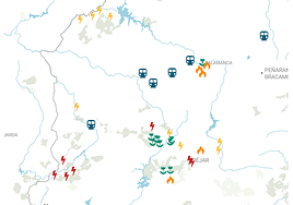 La capital y siete municipios de Salamanca 'en rojo' que son propensos al fuego
